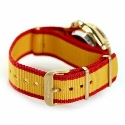 Pre-owned Seiko 5 Sports Street Fighter V Zangief Limited Edition Watch Srpf24