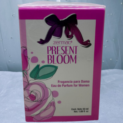 Zermat Present Bloom Eau De Parfum  1.69 Fl. Oz. New Design Perfume Para Mujer