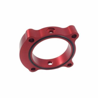 Torque Solution TBS-029R Throttle Body Spacer (Red) For 2013+ Hyundai Genesis