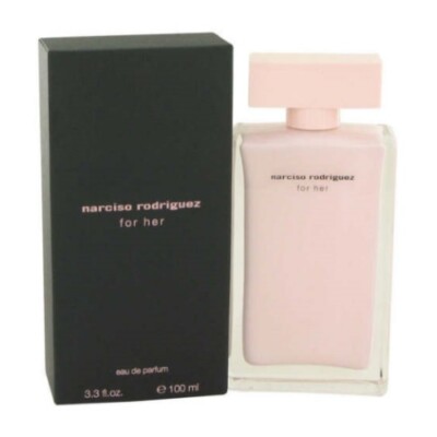 Narciso Rodriguez for Her 3.3 / 3.4 oz EDP Perfume for Women New In Box