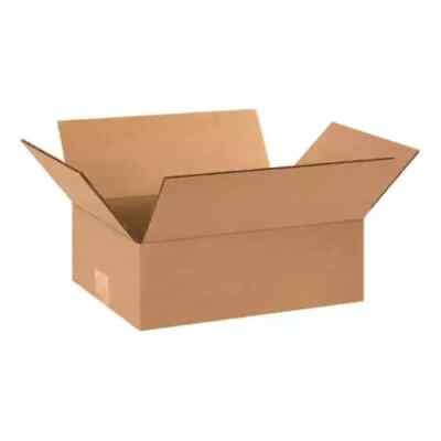 50 12x9x4 Cardboard Shipping Boxes FLAT Corrugated Cartons
