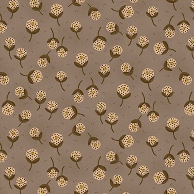 Scraps Of Kindness By Kim Diehl - Taupe Dandelion Orbs  #669-93