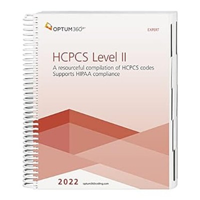 HCPCS Level II Expert Spiral 2022 Spiral