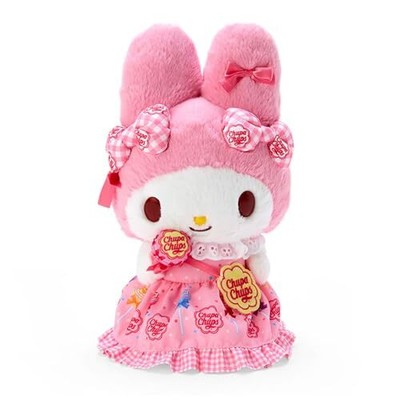 Sanrio stuffed animal L Chupa Chups collaboration 2nd edition my melody