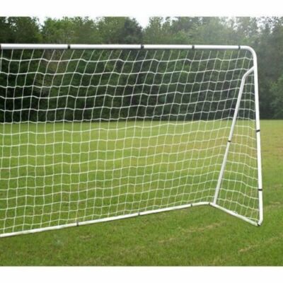 12 x 6' Soccer Goal Net Steel Frame Backyard Football Training Set Portable