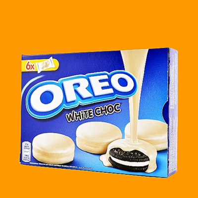 Greek Oreo Cookies White Chocolate Covered 12 Pieces 246 g 8.7