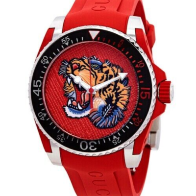 Gucci dive hotsell watch tiger