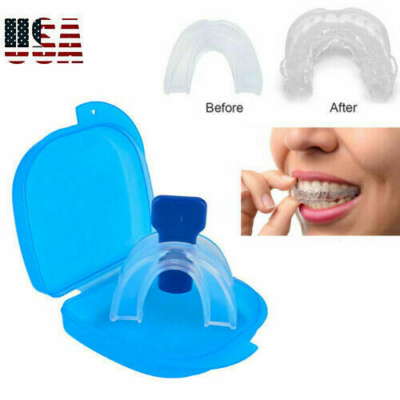 Anti Snore Stop Snoring Mouth Device Guard Good Sleep Aid No Apnea Silicon
