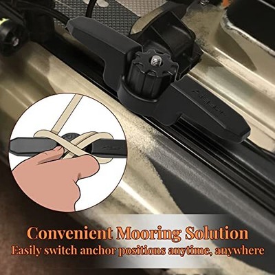Line Cleat for Kayak Track Mount Extended Kayak Anchor Cleat & Track Mount Li...
