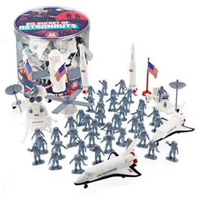 Astronaut and Space Toy Action Figures- Huge 60 Piece