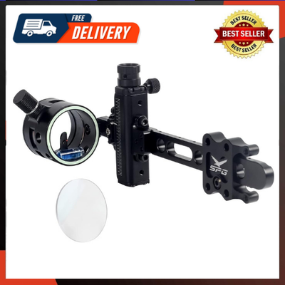 Archery Bow Sight For Compound Bows Target Hunting Single Pin Or 5 Pin Bow Sight
