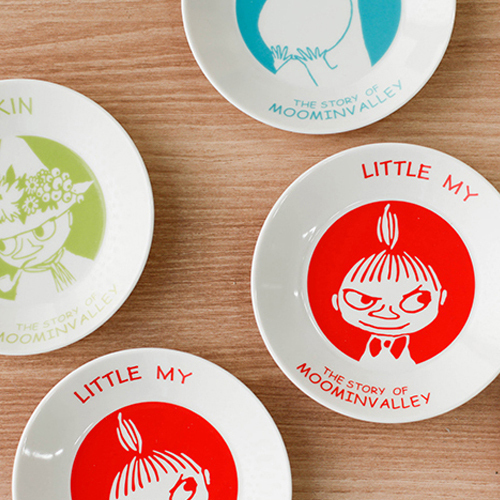 Moomin Small Decorative Plate The Moomins Small Plate Japan