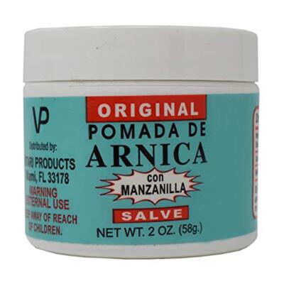 Original Pomada De Arnica Con Manzanilla (Chamomile) Salve 2oz (58g.)
