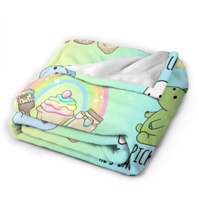 Throw Blanket Ultra Soft Velvet Lightweight 50x40 Moriah Elizabeth