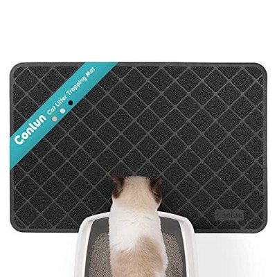 Cat Litter Mat Litter Trapping Mat 35" x 23" Premium Durable