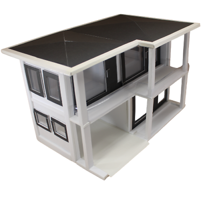 DIY Miniature Foam board Mini Handmade modern House Model eBay