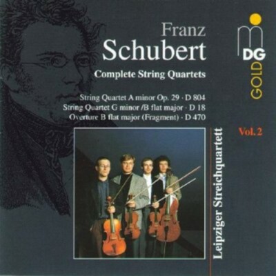 String Quartets Vol. 2 by Schubert / Leipzig String Quartet (CD, 1996)