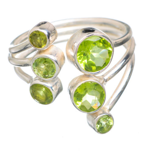 Peridot Sterling Silver Fashion Rings