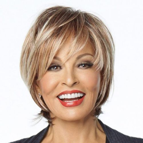 Shaggy Straight Synthetic Attractive Short Blonde Mixed Brown Wig