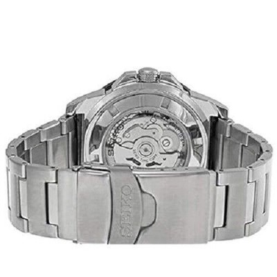 Pre-owned Seiko Men's Srp605k1 Analog Watch Automatic Stainless Steel Blue Dial 44mm