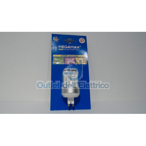 Megaman 013924 Lampe Mm Gu9 Day 9w 2700Â°K 230v 013924
