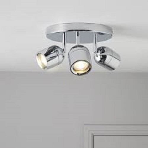Hubble Chrome Effect 5 Lamp Bathroom Ceiling Light Departments