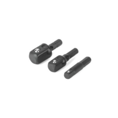 Titan 12061 Tool 3-piece Impact Stubby Socket Adapter Set