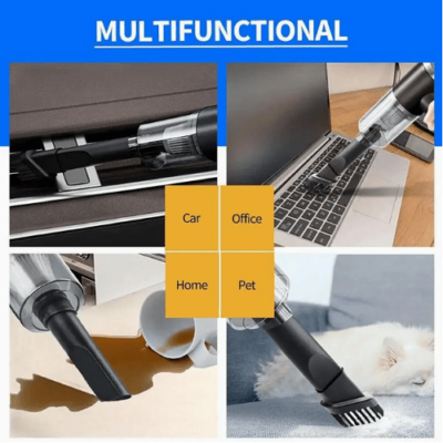 3in1 Mini Portable Wireless Cordless Handheld Air Blower Vacuum Cleaner Home Car