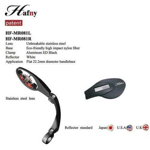 Fast Shipping Hafny HF-MR081 Cycling Wide Angle Handlebar Rear View Mirror,Right