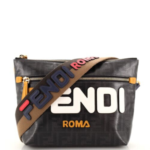 Fendi Logo By The Way Burgundy Leather Crossbody Bag Fendi Logo By The Way Burgundy Leather Crossbody Bag