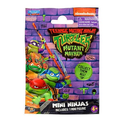 PLAYMATES TEENAGE MUTANT NINJA TURTLES MUTANT MAYHEM MOVIE MINI FIGURE BLIND BAG