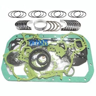 Overhaul Re-ring Kit 3TNM68 3TNM68-GGE For Yanmar Engine Ring Gasket Bearing Set