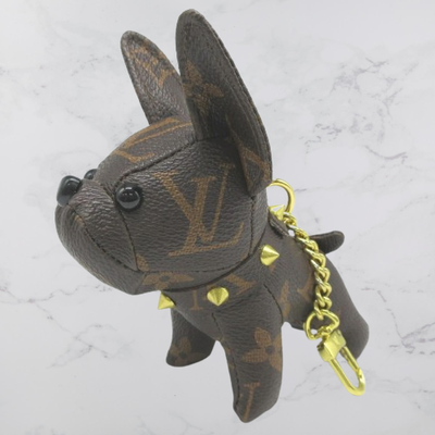 【セール中】 LOUIS VUITTON バッグホルダー チャーム ブルドック LOUIS VUITTON】ドッグ バッグ ホルダー ブルドッグ (Louis