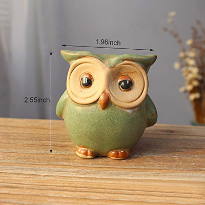 Succulent Plant Pots,Kisstaker 3 Pcs Cartoon Animal Series Ceramic Cute Pet Pig