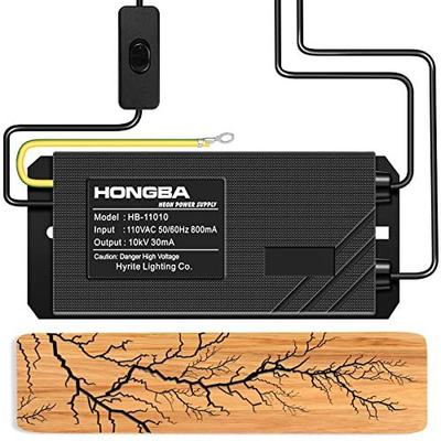 Transformer Lichtenberg Machine Wood Burning Power Supply...