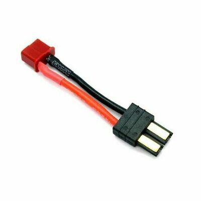 High Current Adapter: Deans Female for Traxxas Male 12AWG - T-Plug TRX ESC LiPo
