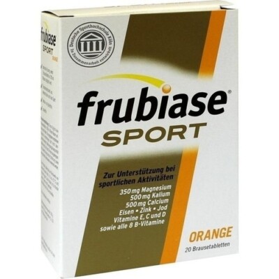 FRUBIASE SPORT Brausetabletten 20 St 00737396 Sanofi-Aventis