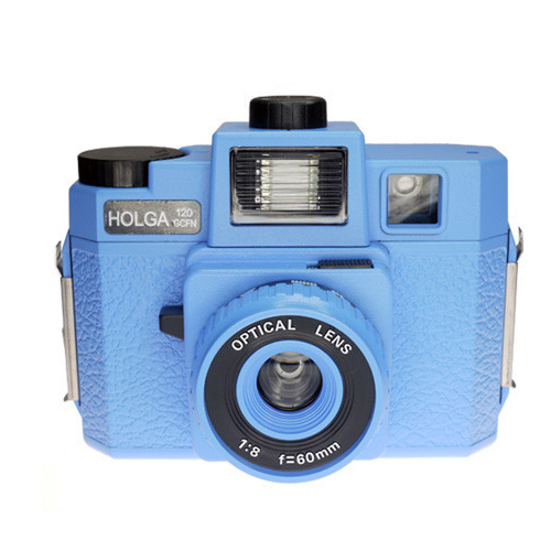 Holga 120 120GCFN 120gcfn Blue Medium Format Film Camera