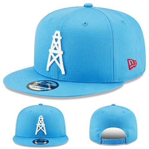 New Era Houston Oilers 950 Snapback Hat Nfl American League Classic Blue Cap