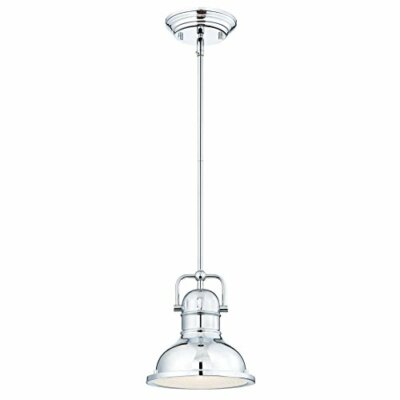 Westinghouse 63086A Boswell 1-Light LED Mini Pendant with Frosted Prismatic Lens