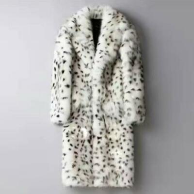 ジャケット・アウター andwang White mix fake fur coat long andwang White mix fake fur coat 【long】