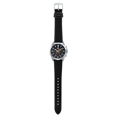 Pre-owned Casio Analog Black Dial Men's Watch-efv-630l-1avudf