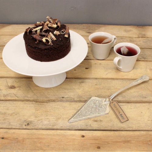 Versilberte Tortenheber