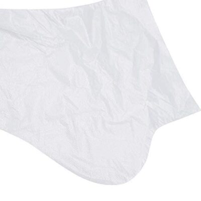 200x Disposable Paraffin Bath Liners for Foot, Plastic Bath Socks Booties Covers