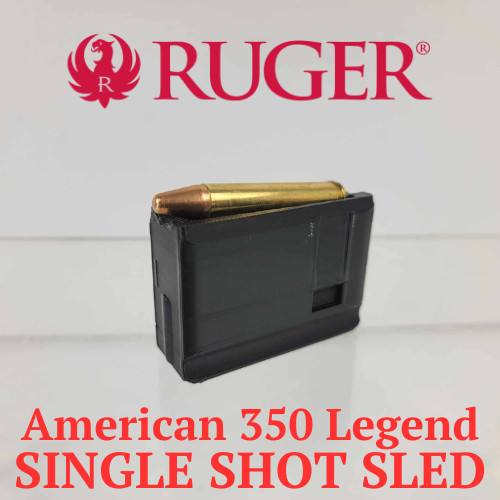 RUGER AMERICAN SINGLE SHOT ADAPTER SLED 350 LEGEND SHORT ACTION