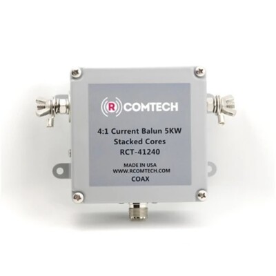 RCOMTECH Balun RCT-41240 4:1 5kW HF Shortwave Current Antenna Balun 1.8-54MHz