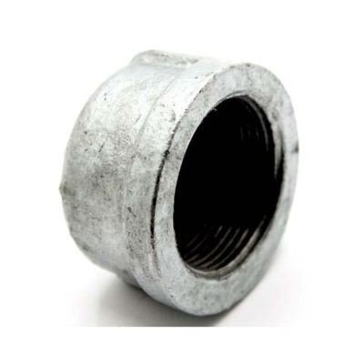 Thrifco Plumbing 5218088, 2", FPT, 300 PSI, Galvanized Steel Cap, 1pc