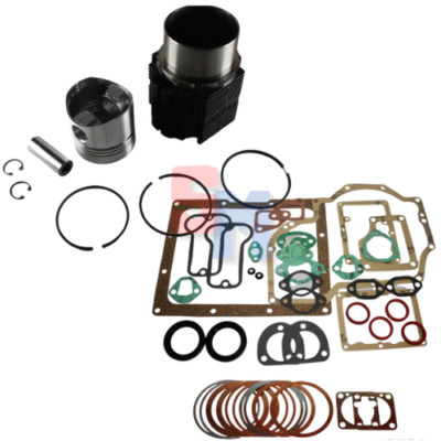 CILINDRO PISTONE COMPLETO SEGMENTI SERIE GUARNIZIONI LOMBARDINI 8LD665 2 LDA914