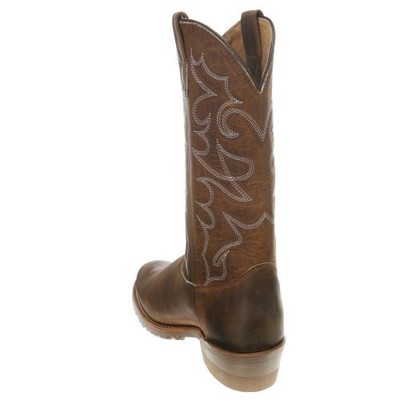 Pre-owned Double-h Boots Men's Dylan 12" Domestic I.c.e.™ Western Soft Toe Work Boot Brown