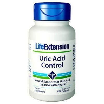 Uric Acid Control  60 Veg Caps By Life Extension